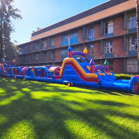 Bounce houses & bungee jumps