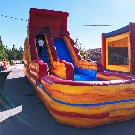 Bounce houses & bungee jumps